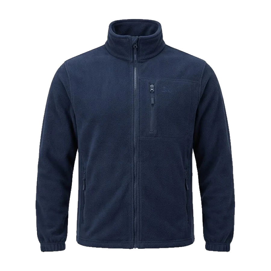 Fleece jacket in navy