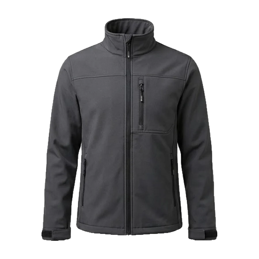 Softshell jacket in charcoal