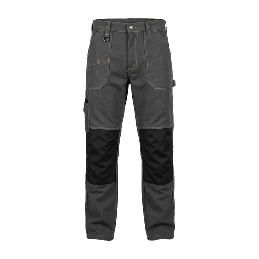 Work trousers in charcoal