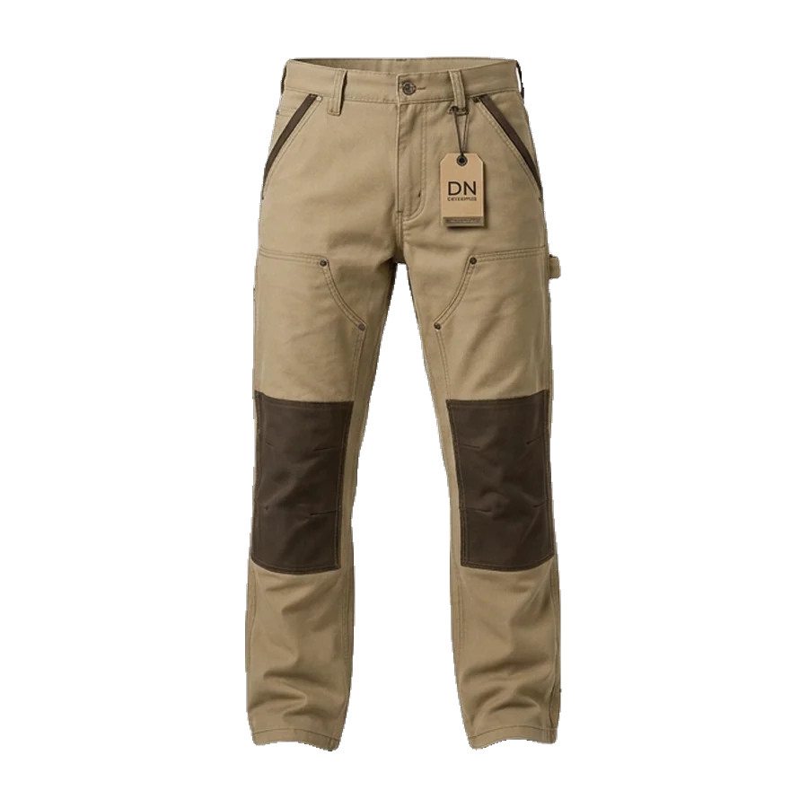 Work trousers in khaki